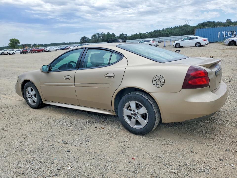 2005 Pontiac Grand prix VIN 2G2WP522151203366 COPART salvage auction — FRONT END, Ca - Salvage Certificate, sold $50 on 2026-07-31 (photo 2)