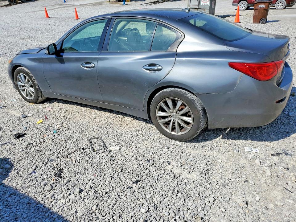 2015 Infiniti Q50 VIN JN1BV7AR2FM403174 COPART salvage auction — MINOR DENT/SCRATCHES, Oh - Cert Of Title-Rebuilt Salvage, sold $1,300 on 2026-07-10 (photo 2)