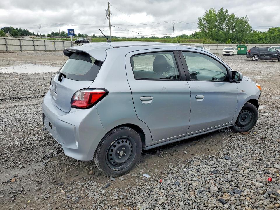 2021 Mitsubishi VIN ML32AUHJ3MH005844 COPART salvage auction — FRONT END, AL - CERT OF TITLE-SALVAGE TITLE (P), sold $625 on 2026-07-28 (photo 3)