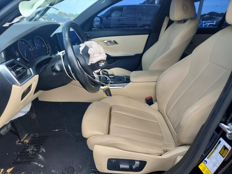2019 BMW 3er VIN WBA5R1C57KAK08153 COPART salvage auction — FRONT END, Fl - Cert Of Title Slvg Rebuildable, sold $7,200 on 2026-08-06 (photo 7)