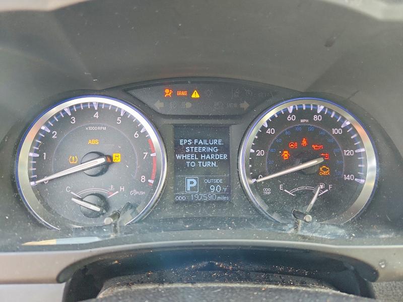 2014 Toyota Highlander VIN 5TDBKRFH0ES064225 COPART salvage auction — FRONT END, Tx - Salvage Vehicle Title, sold $2,600 on 2026-07-09 (photo 9)