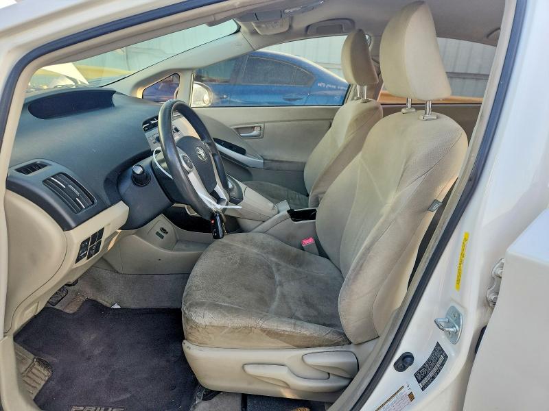 2010 Toyota Prius VIN JTDKN3DU6A0232564 COPART salvage auction — NORMAL WEAR, Tx - Certificate Of Title, sold $1,800 on 2026-07-18 (photo 7)