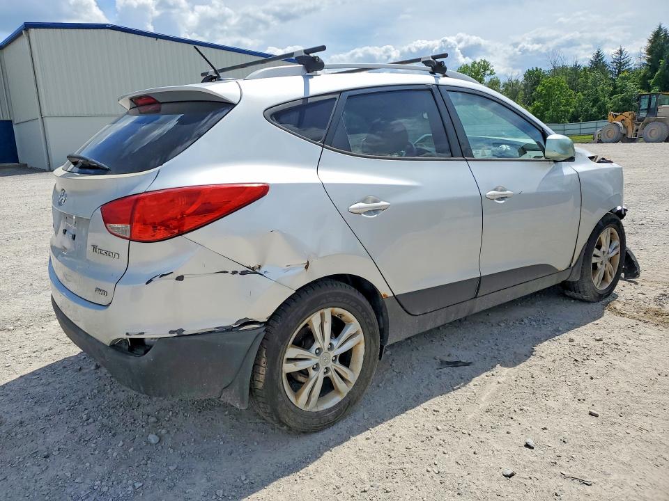 2011 Hyundai Tucson VIN KM8JUCAC6BU187562 COPART salvage auction — FRONT END, Ny - Mv-907A Salvage Certificate, sold $475 on 2026-07-20 (photo 3)