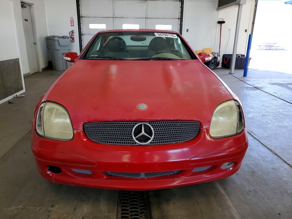 2001 Mercedes-benz Slk-class VIN WDBKK65F91F200746 COPART salvage auction — MECHANICAL, Wa - Vehicle Cert Of Ownership-Titl, sold $2,400 on 2026-07-10 (photo 5)