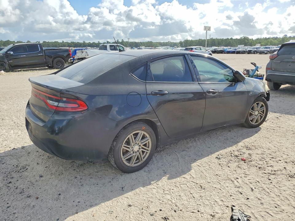 2016 Dodge Dart VIN 1C3CDFAA3GD683282 COPART salvage auction — FRONT END, Tx - Salvage Vehicle Title, sold $525 on 2026-07-10 (photo 3)