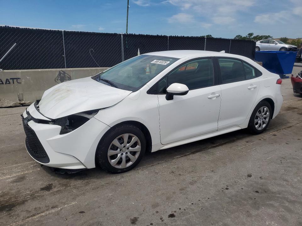 2020 Toyota Corolla VIN 5YFEPRAEXLP069403 COPART salvage auction — FRONT END, Fl - Certificate Of Destruction, sold $3,650 on 2026-07-28 (photo 1)