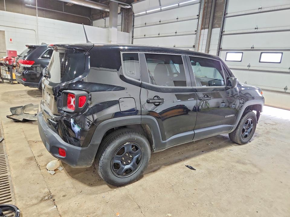 2020 Jeep Renegade VIN ZACNJBAB6LPL25469 COPART salvage auction — FRONT END, Mi - Certificate Of Title, sold $1,000 on 2026-08-13 (photo 3)