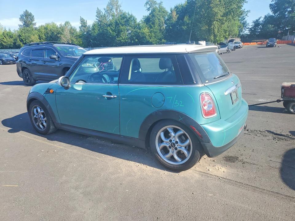 2012 Mini VIN WMWSU3C56CT185631 COPART salvage auction — REAR END, Or - Salvage Title Certificate, sold $2,250 on 2026-08-05 (photo 2)