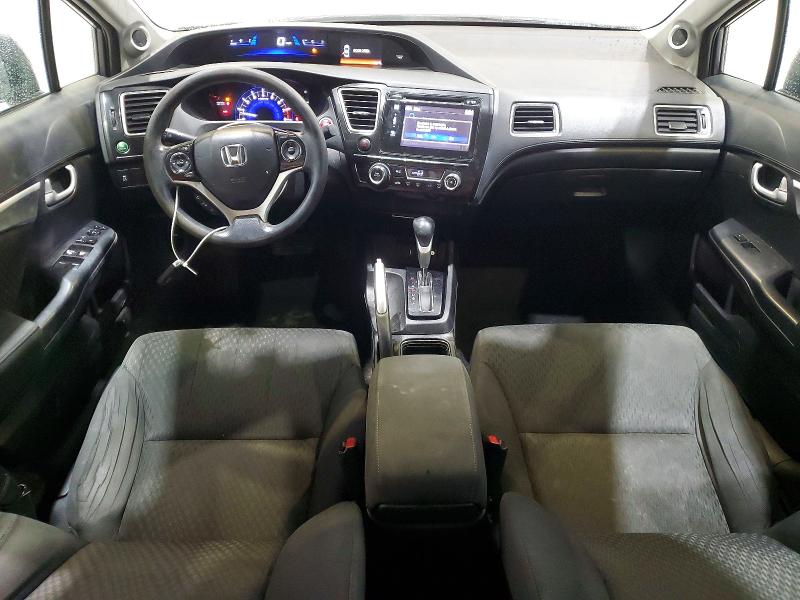 2015 Honda Civic VIN 19XFB2F86FE214214 COPART salvage auction — REAR END, CA - CERTIFICATE OF TITLE, sold $4,050 on 2026-07-09 (photo 8)