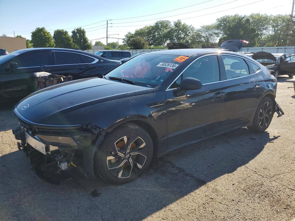 2025 Hyundai VIN KMHL64JA6SA459326 COPART salvage auction — SIDE, Az - Cert Of Title - Salvage, sold $3,850 on 2026-07-31 (photo 1)