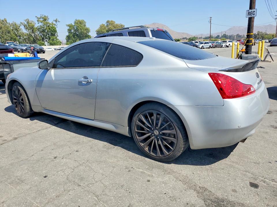 2012 Infiniti G VIN XN1CV6EK8CM422867 COPART salvage auction — ROOF, Ca - Salvage Certificate, sold $525 on 2026-07-09 (photo 2)
