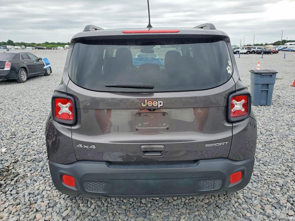 2018 Jeep VIN ZACCJBAB8JPJ22393 COPART salvage auction — FRONT END, Nc - Salvage Cert-Rebuilt, sold $1,500 on 2026-07-31 (photo 6)