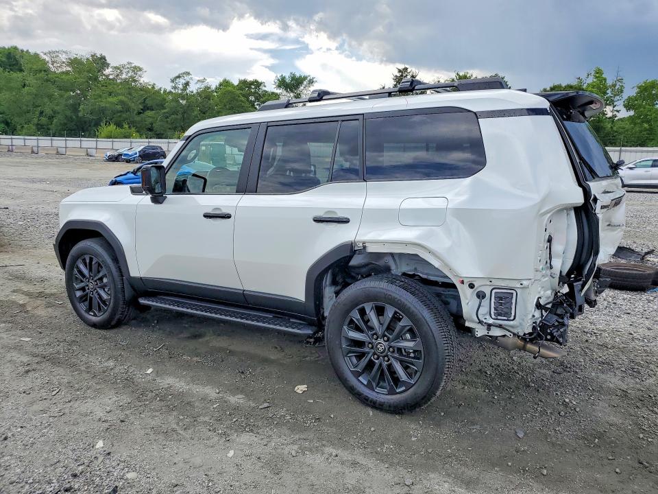2025 Toyota Land cruiser VIN JTEABFAJ0S5015320 COPART salvage auction — REAR END, Sc - Cert Of Title-Salvage, sold $41,750 on 2026-07-08 (photo 2)