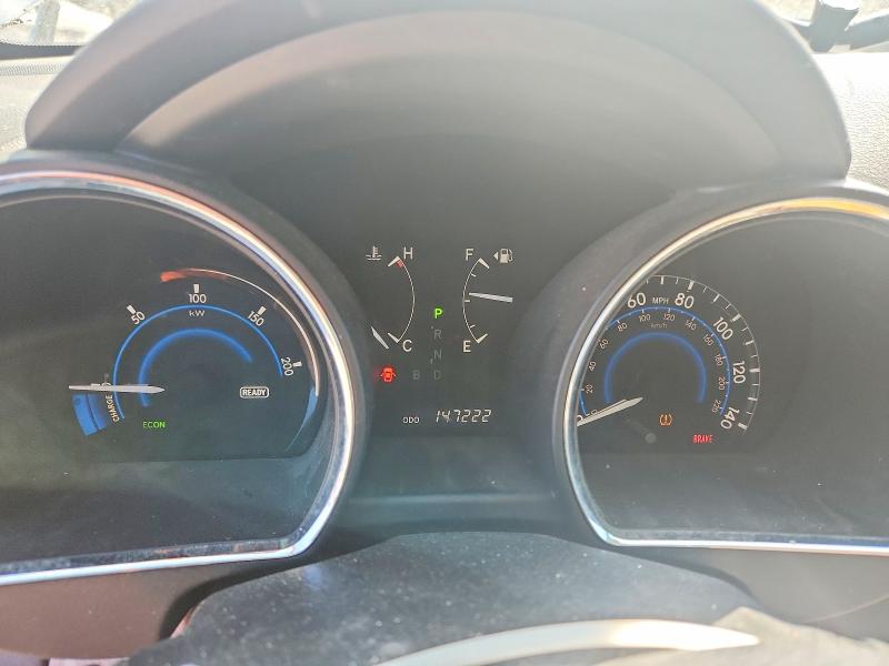 2010 Toyota Highlander hybrid VIN JTEBW3EH4A2043054 COPART salvage auction — FRONT END, Wa - Cert Of Ownership-Rebuilt, sold $1,600 on 2026-07-10 (photo 9)