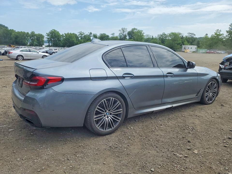 2021 BMW M5 VIN WBA13BK0XMCF38083 COPART salvage auction — SIDE, Ny - Mv-907A Salvage Certificate, sold $18,200 on 2026-07-28 (photo 3)