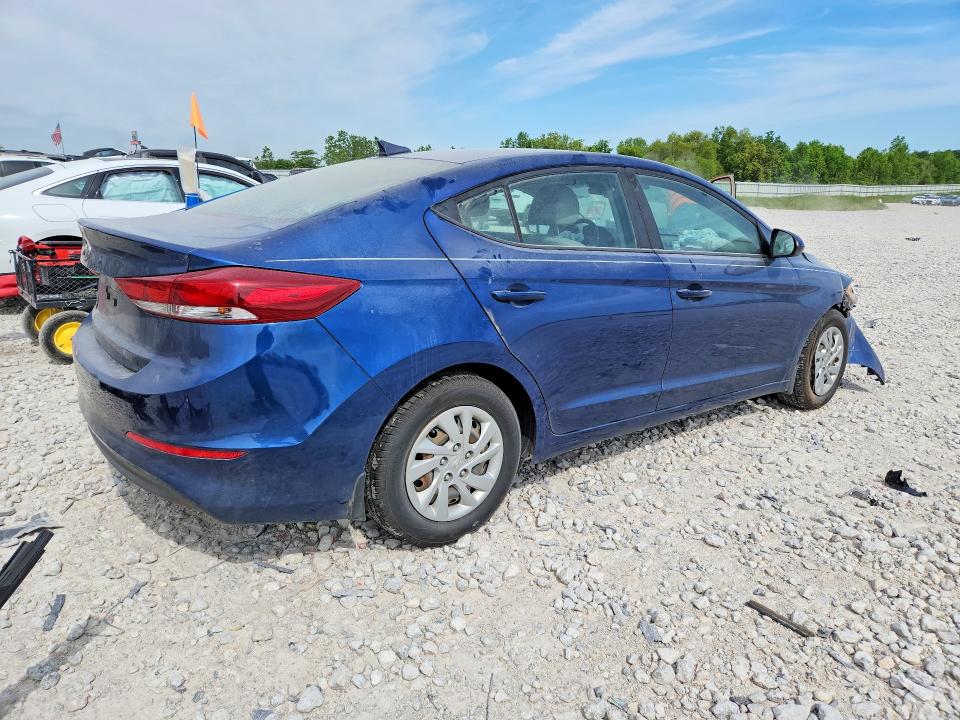 2017 Hyundai Elantra VIN 5NPD74LF0HH039884 COPART salvage auction — FRONT END, MI - CERTIFICATE OF TITLE, sold $900 on 2026-07-09 (photo 3)