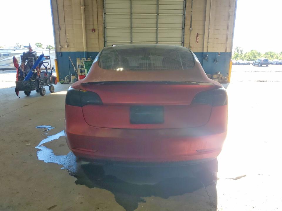 2020 Tesla Model 3 VIN 5YJ3E1EB8LF667046 COPART salvage auction — BURN, Mi - Certificate Of Title, sold $550 on 2026-07-28 (photo 6)