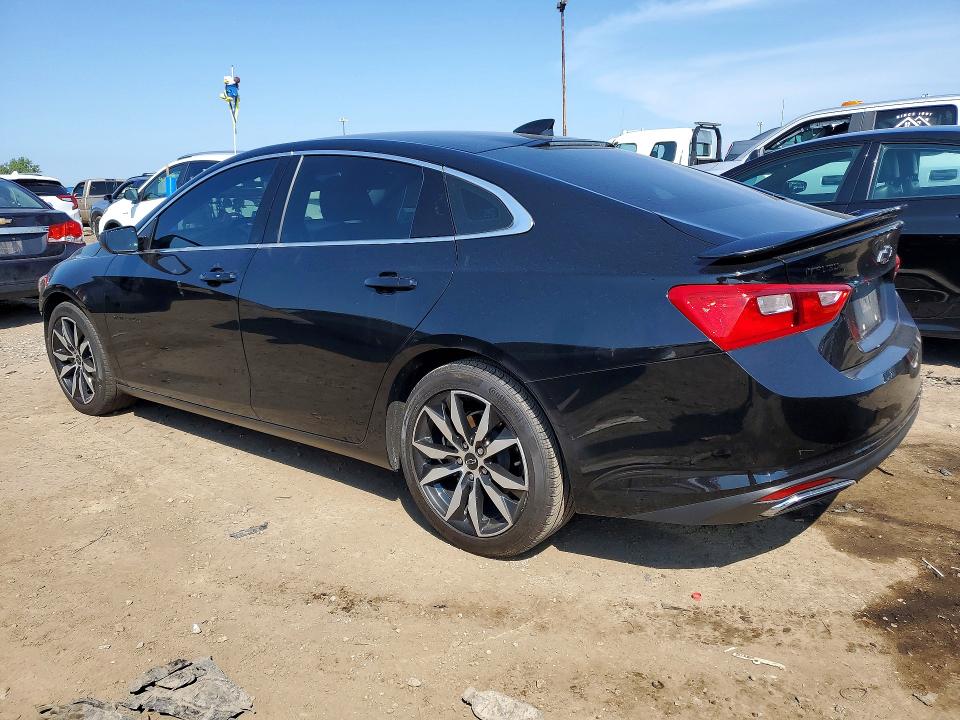 2022 Chevrolet Malibu VIN 1G1ZG5STXNF184125 COPART salvage auction — FRONT END, MI - CERTIFICATE OF TITLE, sold $6,600 on 2026-07-02 (photo 2)