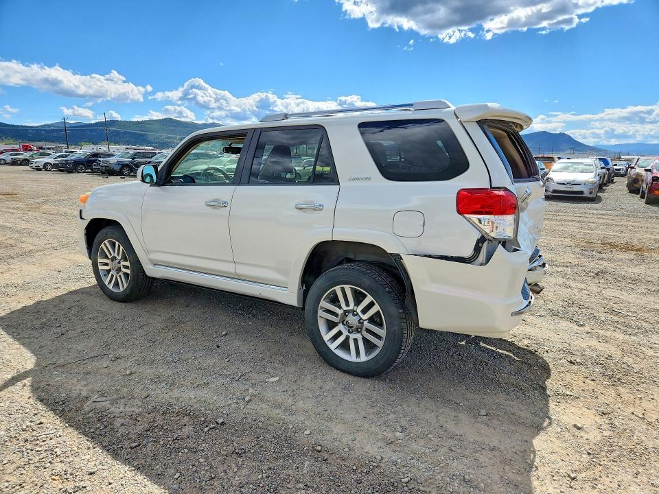 2012 Toyota 4runner VIN JTEBU5JR8C5097541 COPART salvage auction — REAR END, Mt - Salvage Certificate Of A Vehic, sold $4,100 on 2026-07-28 (photo 2)