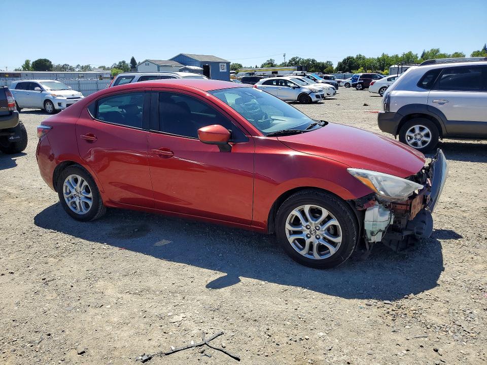 2016 Scion Ia VIN 3MYDLBZV9GY101820 COPART salvage auction — FRONT END, Ca - Salvage Certificate, sold $1,900 on 2026-07-07 (photo 4)