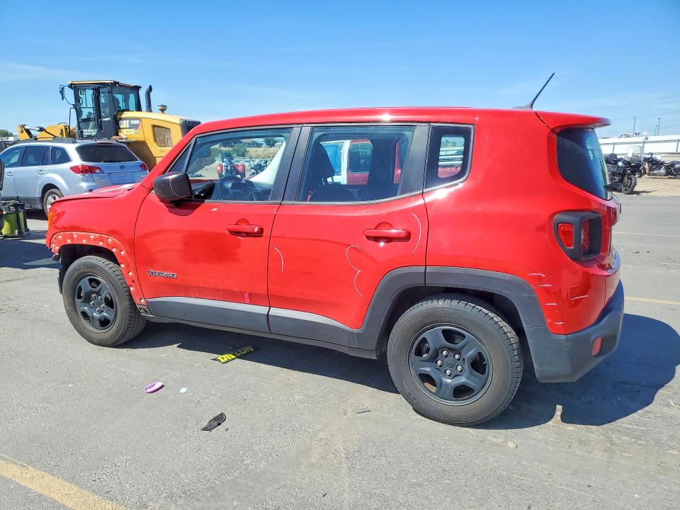 2016 Jeep VIN ZACCJAAT6GPD57888 COPART salvage auction — FRONT END, ID - SALVAGE CERTIFICATE OF TITLE, sold $1,650 on 2026-07-16 (photo 2)