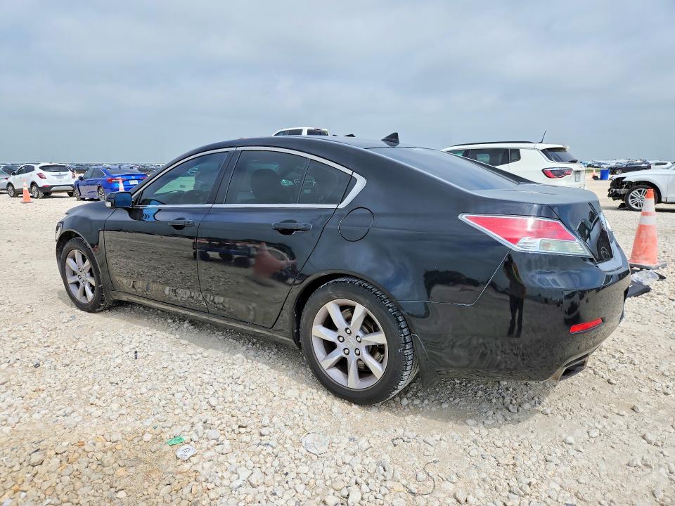 2014 Acura Tl VIN 19UUA8F29EA008171 COPART salvage auction — FRONT END, Tx - Salvage Vehicle Title, sold $600 on 2026-07-09 (photo 2)