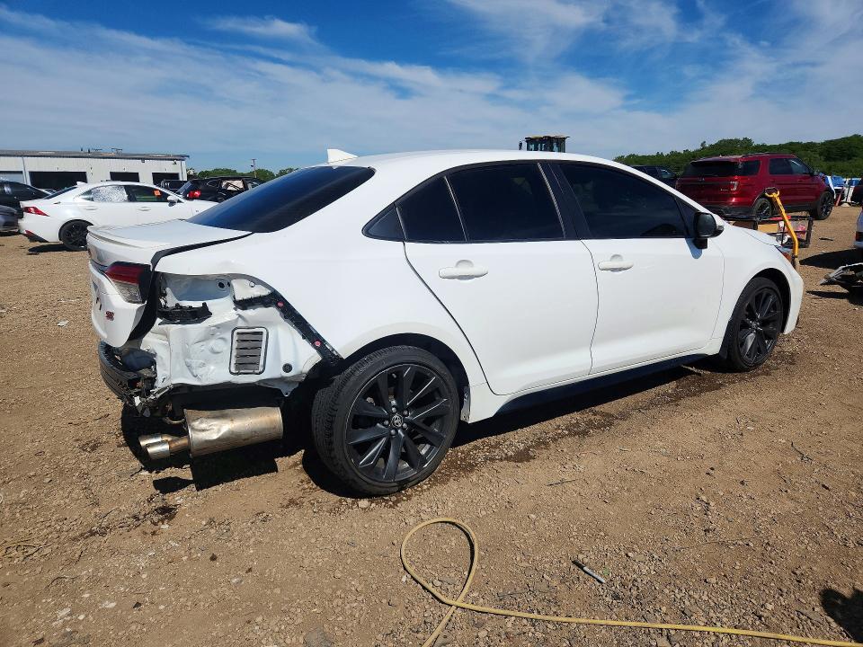 2024 Toyota Corolla VIN JTDS4MCE4R3521634 COPART salvage auction — REAR END, Il - Salvage Certificate, sold $8,600 on 2026-07-08 (photo 3)