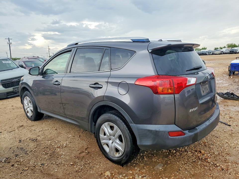 2014 Toyota Rav 4 VIN JTMZFREV1EJ016367 COPART salvage auction — REAR END, Tx - Salvage Vehicle Title, sold $3,750 on 2026-07-09 (photo 2)