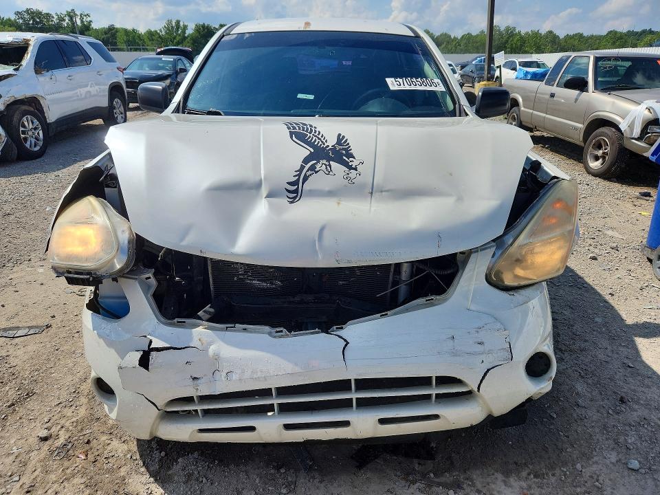 2012 Nissan Rogue VIN JN8AS5MT8CW254982 COPART salvage auction — FRONT END, Salvage Title, sold $125 on 2026-07-23 (photo 5)
