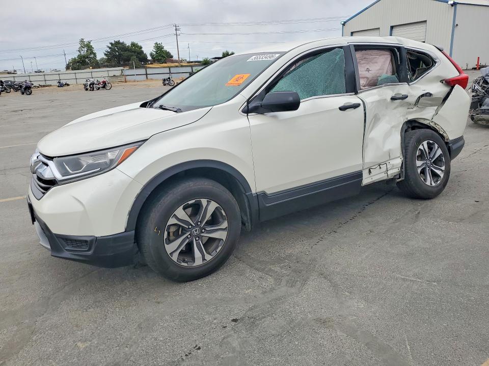 2018 Honda Cr-v VIN 2HKRW6H38JH230638 COPART salvage auction — SIDE, Id - Salvage Certificate Of Title, sold $3,300 on 2026-07-09 (photo 1)