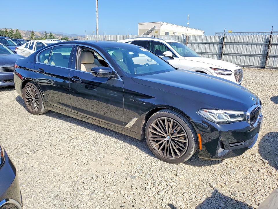 2023 BMW 5er VIN WBA53BH01PWY08228 COPART salvage auction — SIDE, Ca - Salvage Certificate, sold $17,100 on 2026-08-11 (photo 4)