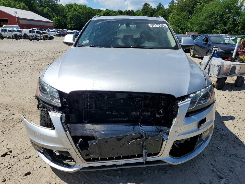 2012 Audi Q5 VIN WA1DKAFP7CA031521 COPART salvage auction — FRONT END, Ma - Cert Of Title-Reconstrctd Coll, sold $575 on 2026-07-09 (photo 5)