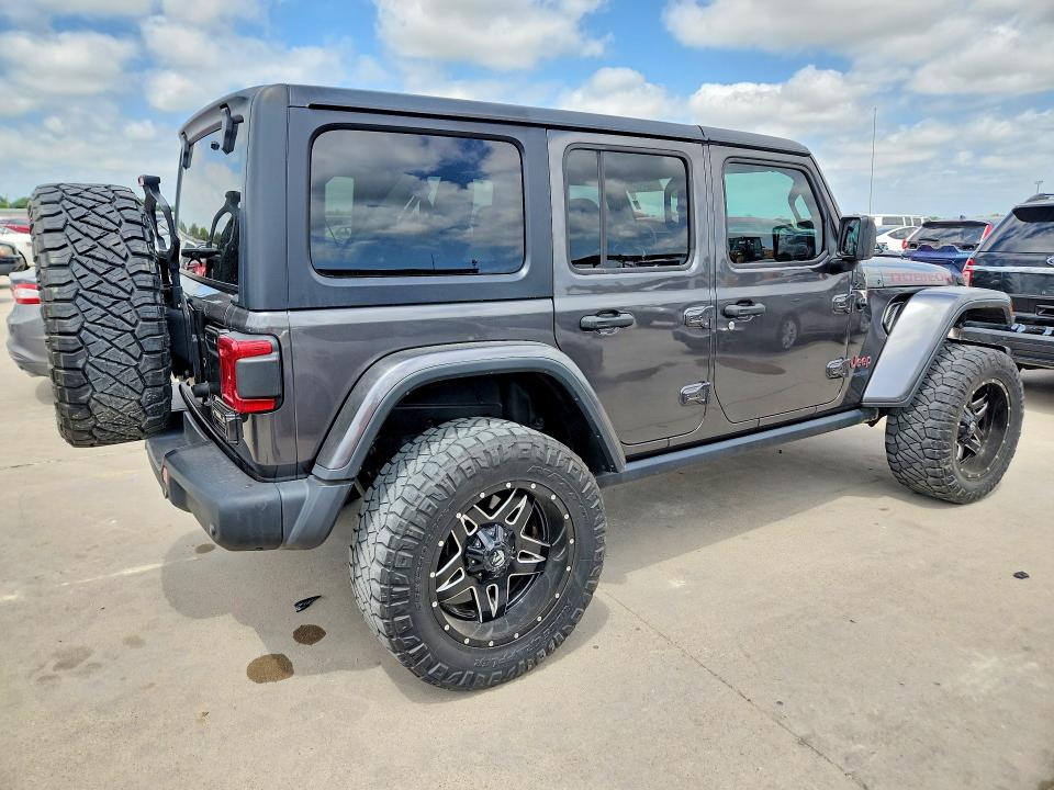 2018 Jeep VIN 1C4HJXFG0JW148712 COPART salvage auction — MECHANICAL, Tx - Certificate Of Title, sold $15,500 on 2026-07-23 (photo 3)