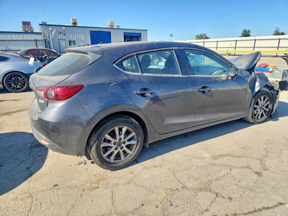 2016 Mazda 3 VIN JM1BM1K7XG1318550 COPART salvage auction — FRONT END, CA - SALVAGE CERTIFICATE, sold $675 on 2026-07-31 (photo 3)