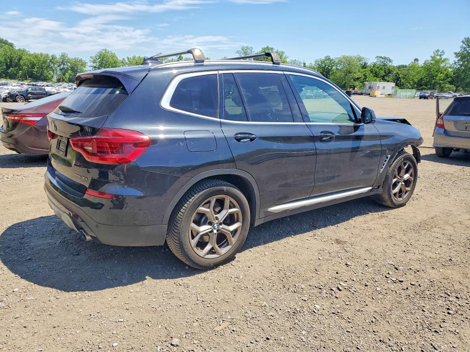 2021 BMW X3 VIN 5UXTY5C08M9G21181 COPART salvage auction — FRONT END, Id - Salvage Certificate Of Title, sold $9,200 on 2026-07-02 (photo 3)