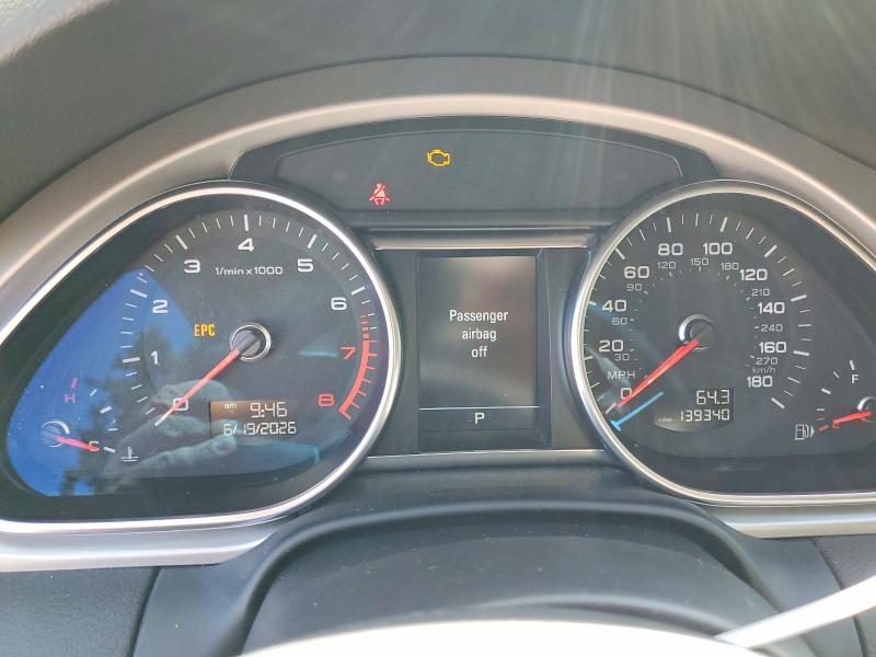 2014 Audi VIN WA1DGAFE6ED015621 COPART salvage auction — MECHANICAL, WA - VEHICLE CERT OF OWNERSHIP-TITL, sold $750 on 2026-07-28 (photo 9)