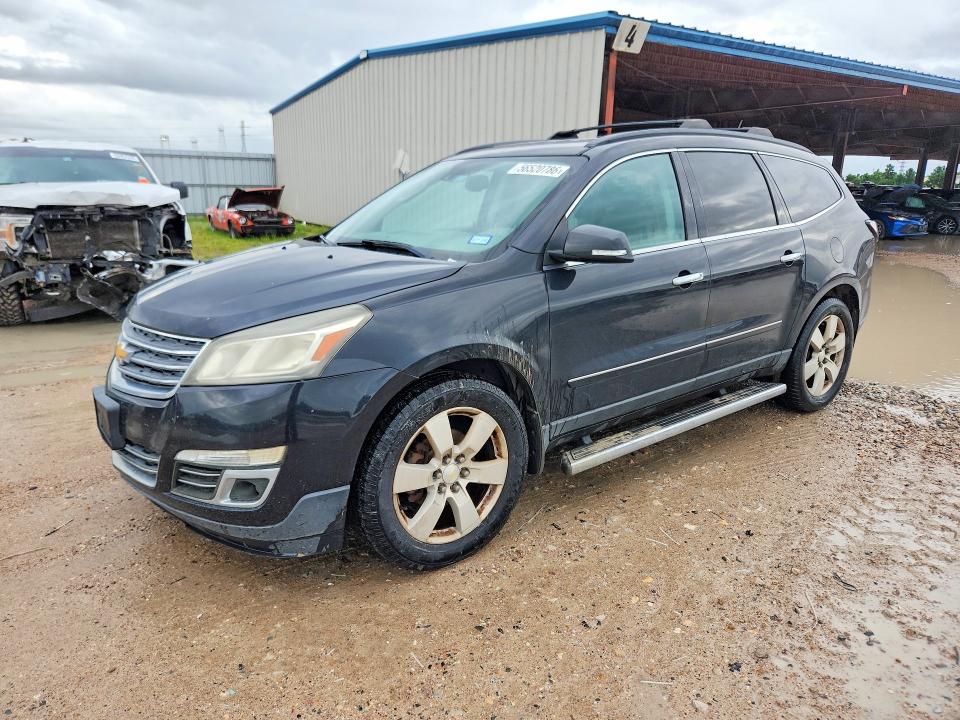 2015 Chevrolet Traverse VIN 1GNKRJKD0FJ158238 COPART salvage auction — REAR END, Tx - Salvage Vehicle Title, sold $1,500 on 2026-07-31 (photo 1)