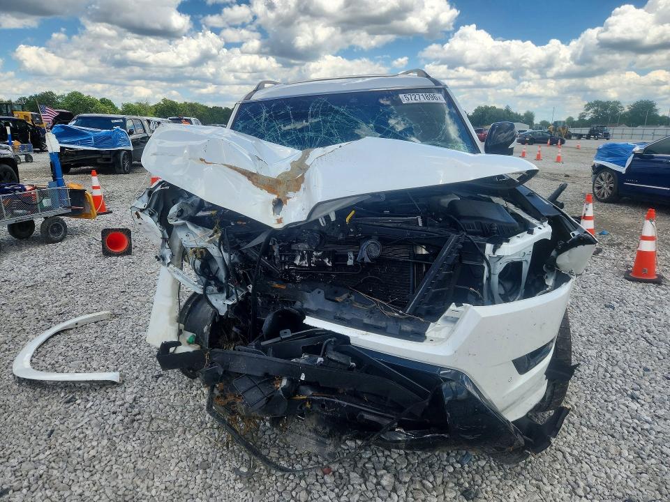 2024 Nissan Armada VIN JN8AY2BB0R9854104 COPART salvage auction — FRONT END, Oh - Cert Of Title-Salvage, sold $125 on 2026-07-28 (photo 5)