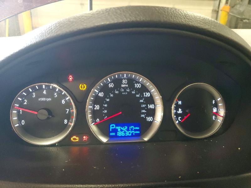2010 Hyundai Sonata VIN 5NPET4AC7AH593034 COPART salvage auction — FRONT END, Mn - Cert Of Title-Prior Salvage, sold $225 on 2026-07-28 (photo 9)