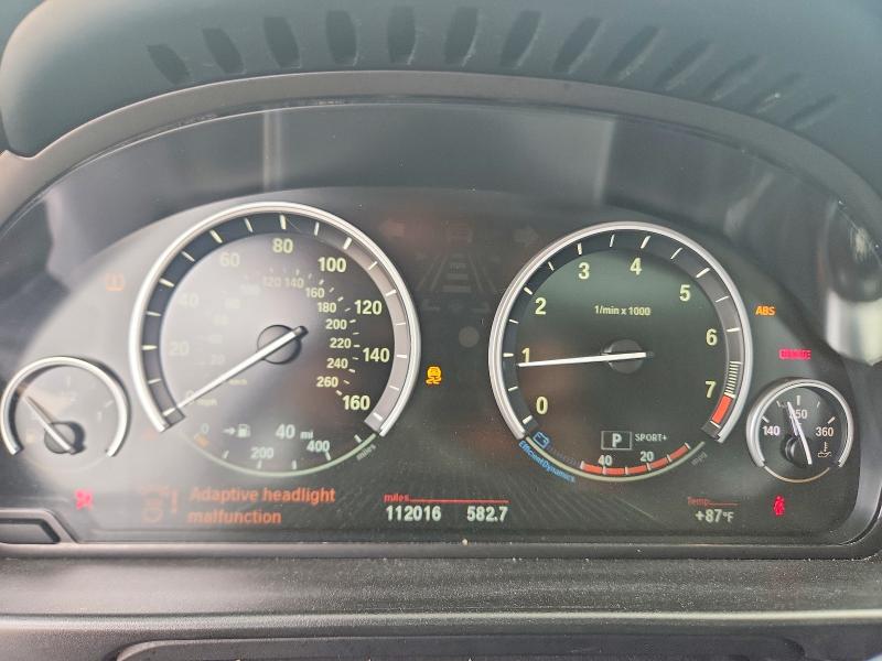 2016 BMW 5er VIN WBA5B1C58GG131950 COPART salvage auction — REAR END, Fl - Cert Of Title Slvg Rebuildable, sold $2,500 on 2026-07-16 (photo 9)
