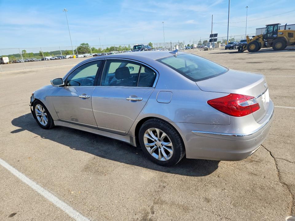 2013 Hyundai Genesis VIN KMHGC4DD0DU250245 COPART salvage auction — FRONT END, Oh - Cert Of Title-Salvage, sold $1,650 on 2026-07-17 (photo 2)
