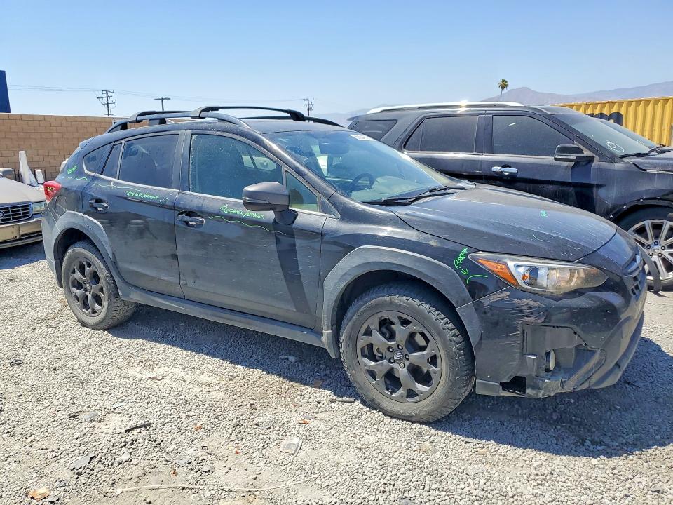 2022 Subaru Xv VIN JF2GTHRC5NH255142 COPART salvage auction — FRONT END, Ca - Salvage Certificate, sold $3,900 on 2026-07-15 (photo 4)
