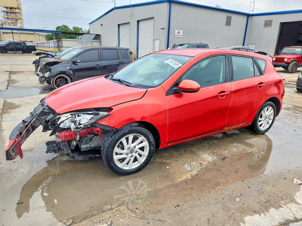 2013 Mazda VIN JM1BL1L71D1837936 COPART salvage auction — FRONT END, La - Cert Of Title-Salvage, sold $1,050 on 2026-07-29 (photo 1)