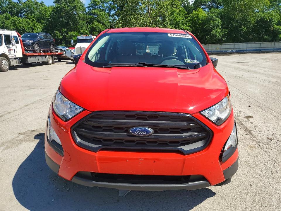 2021 Ford Ecosport VIN MAJ3S2FE1MC420382 COPART salvage auction — FRONT END, Pa - Certificate Of Salvage, sold $1,600 on 2026-07-23 (photo 5)