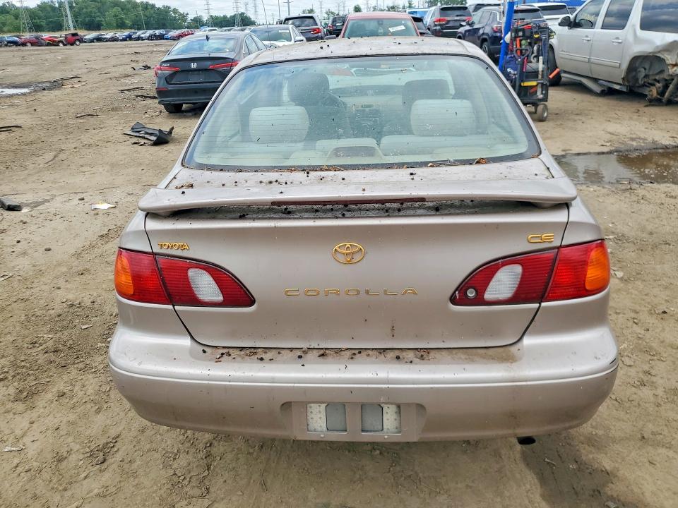 1999 Toyota Corolla VIN 2T1BR12E4XC110384 COPART salvage auction — FRONT END, MI - DEALER ONLY CLEAN TITLE, sold $300 on 2026-07-02 (photo 6)
