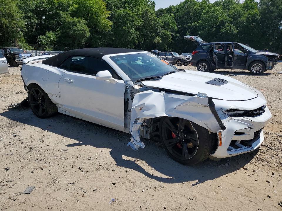 2021 Chevrolet Camaro VIN 1G1FH3D79M0132362 COPART salvage auction — FRONT END, GA - CERT OF TITLE-SALVAGE, sold $12,000 on 2026-07-31 (photo 4)