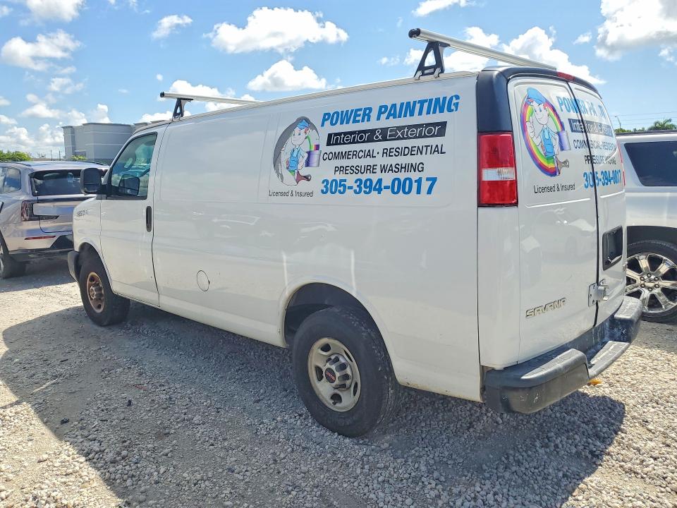 2018 Gmc Savana VIN 1GTW7AFP7J1342878 COPART salvage auction — MINOR DENT/SCRATCHES, FL - CERTIFICATE OF TITLE, sold $2,850 on 2026-07-29 (photo 2)