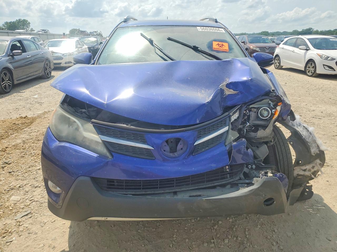 2015 Toyota RAV4 VIN 2T3WFREV6FW190411 COPART salvage auction — Front End, KS - CERT OF TITLE-SALVAGE, sold $1,850 on 2026-07-09 (photo 5)