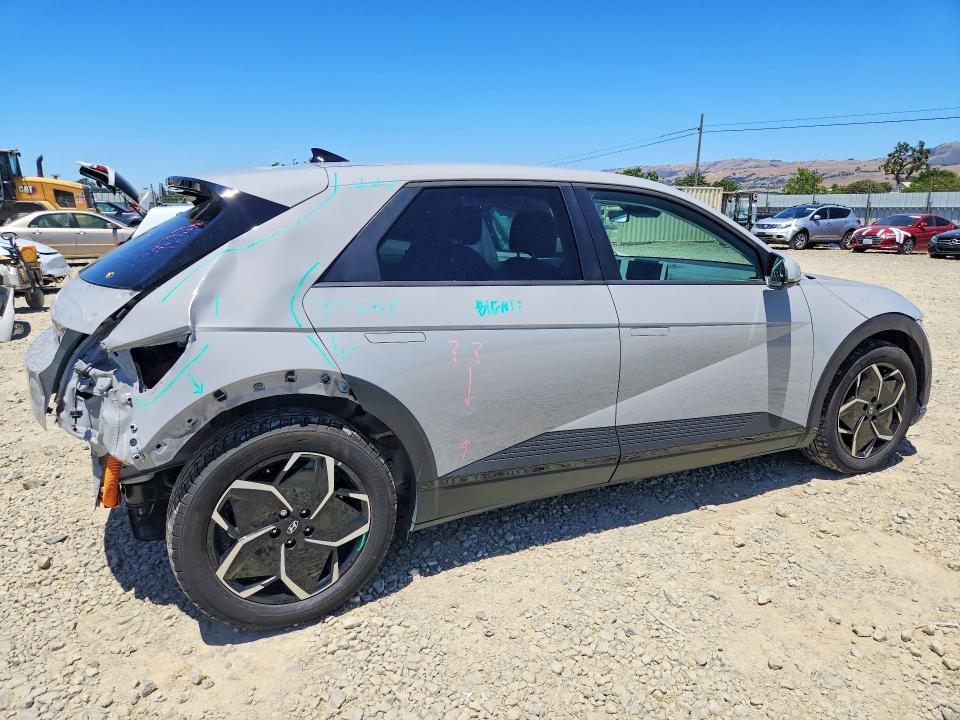 2024 Hyundai Ioniq VIN KM8KN4DE7RU325186 COPART salvage auction — REAR END, Ca - Salvage Certificate, sold $9,100 on 2026-07-02 (photo 3)