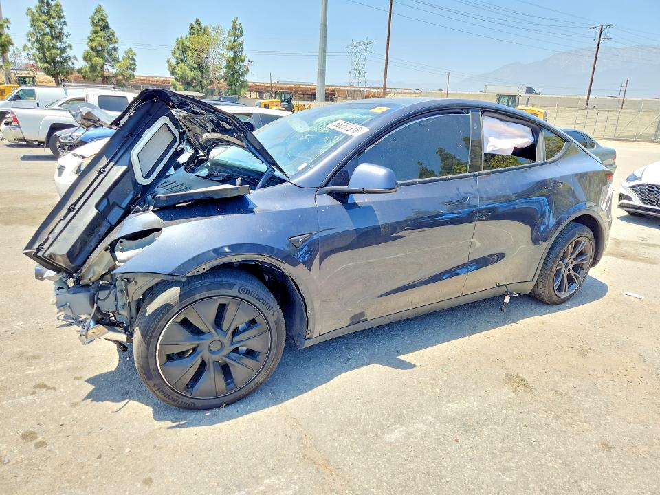2025 Tesla VIN 7SAYGDEDXSF277988 COPART salvage auction — FRONT END, Fl - Certificate Of Destruction, sold $10,000 on 2026-07-07 (photo 1)